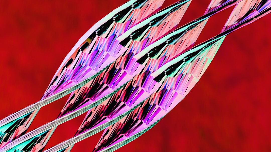 Close-up illustration of a DNA strand representing telomere length and aging research