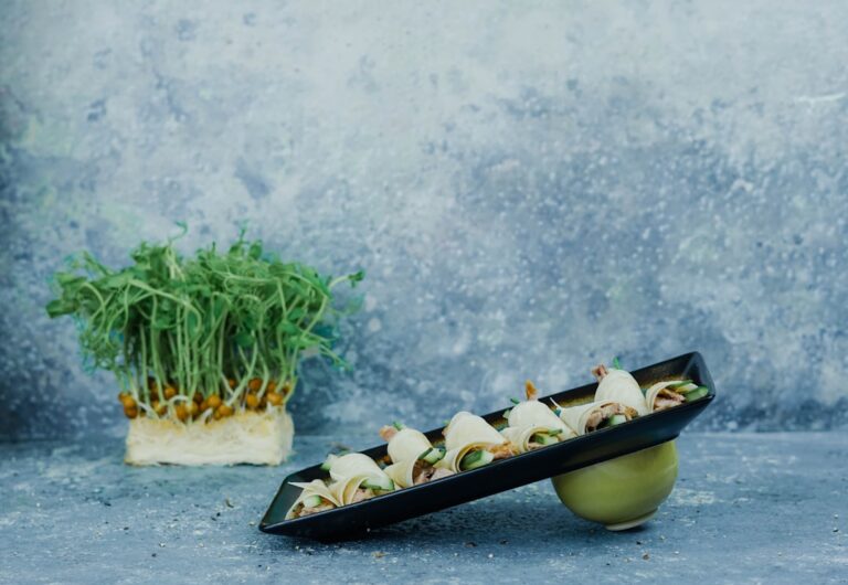 Fresh broccoli sprouts and whole grains representing sulforaphane vs spermidine for longevity
