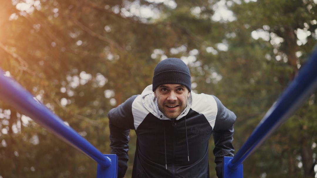 Active older adult exercising outdoors, representing the mitochondrial and muscle benefits compared in GlyNAC vs Urolithin A for longevity